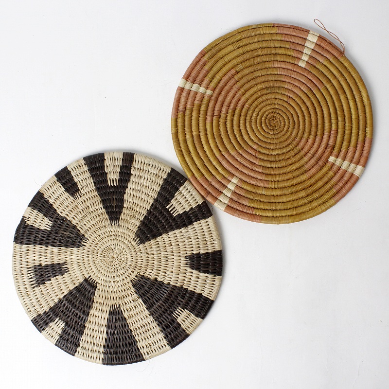 ボツワナバスケット ウォールデコ 24-26cm アソート