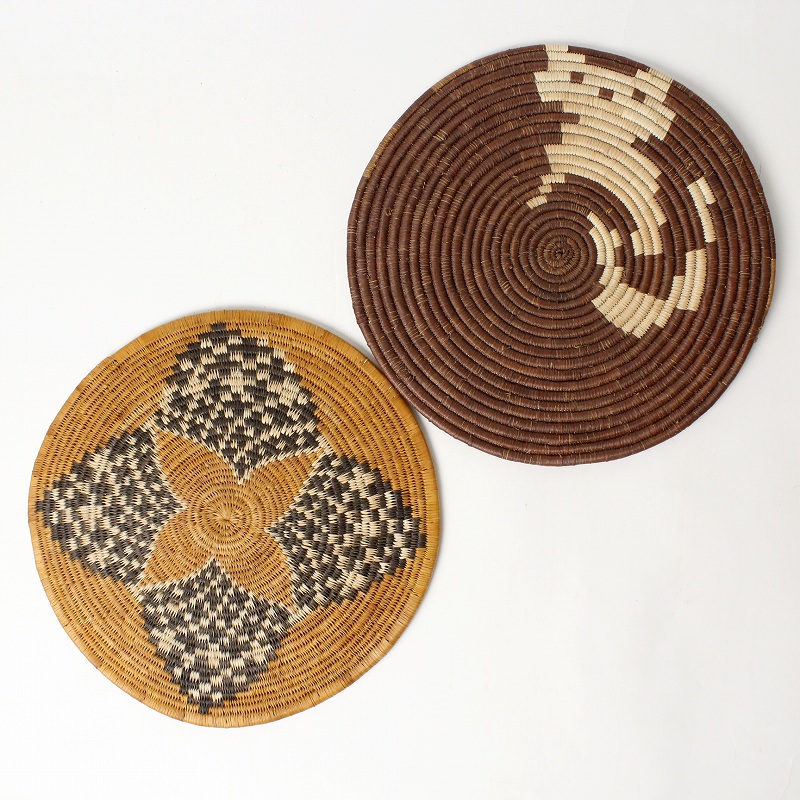 ボツワナバスケット ウォールデコ 27-29cm アソート