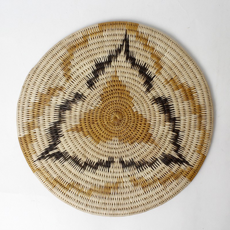 ボツワナバスケット ウォールデコ 30-32cm  一点物01