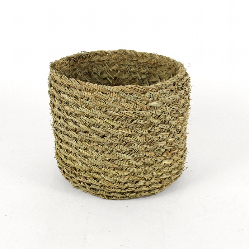 チュニジア HALFAハルファ 筒かご　小