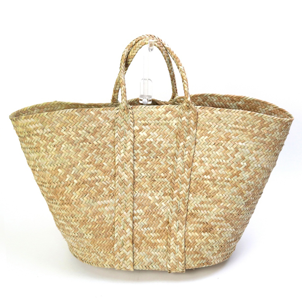 チュニジアドームかご 柄 大 楕円底  ぐるり