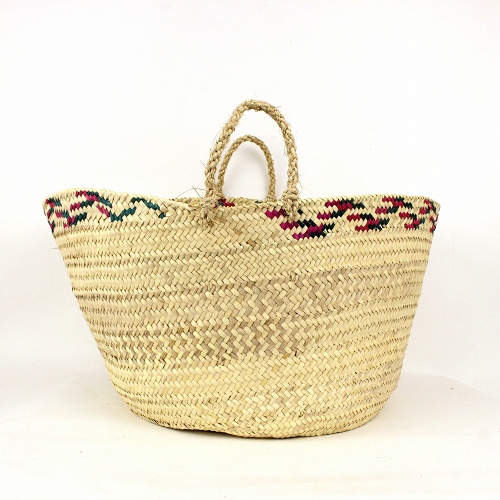チュニジアドームかご 紐 ドーム取手 カラー XL