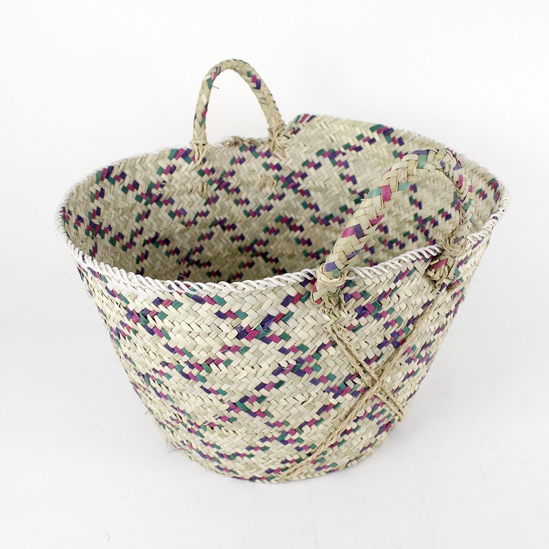 チュニジアドームかご Xパーム取っ手 L カラー