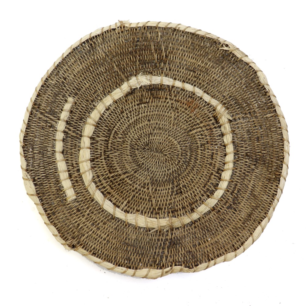 オールドマケンゲバスケット キャッサバ洗い 30-39.9cm 一点物_14