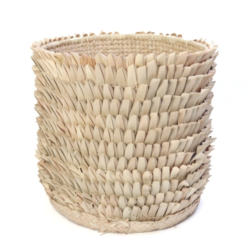 椰子の葉ハリネズミかご 中大