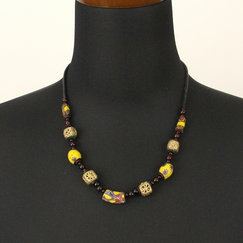 真鍮ベネティアコフィネックレス 01 一点物