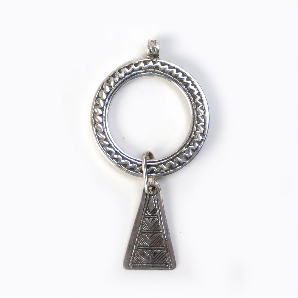 トゥアレグ シルバーペンダントトップ 一点物_2504