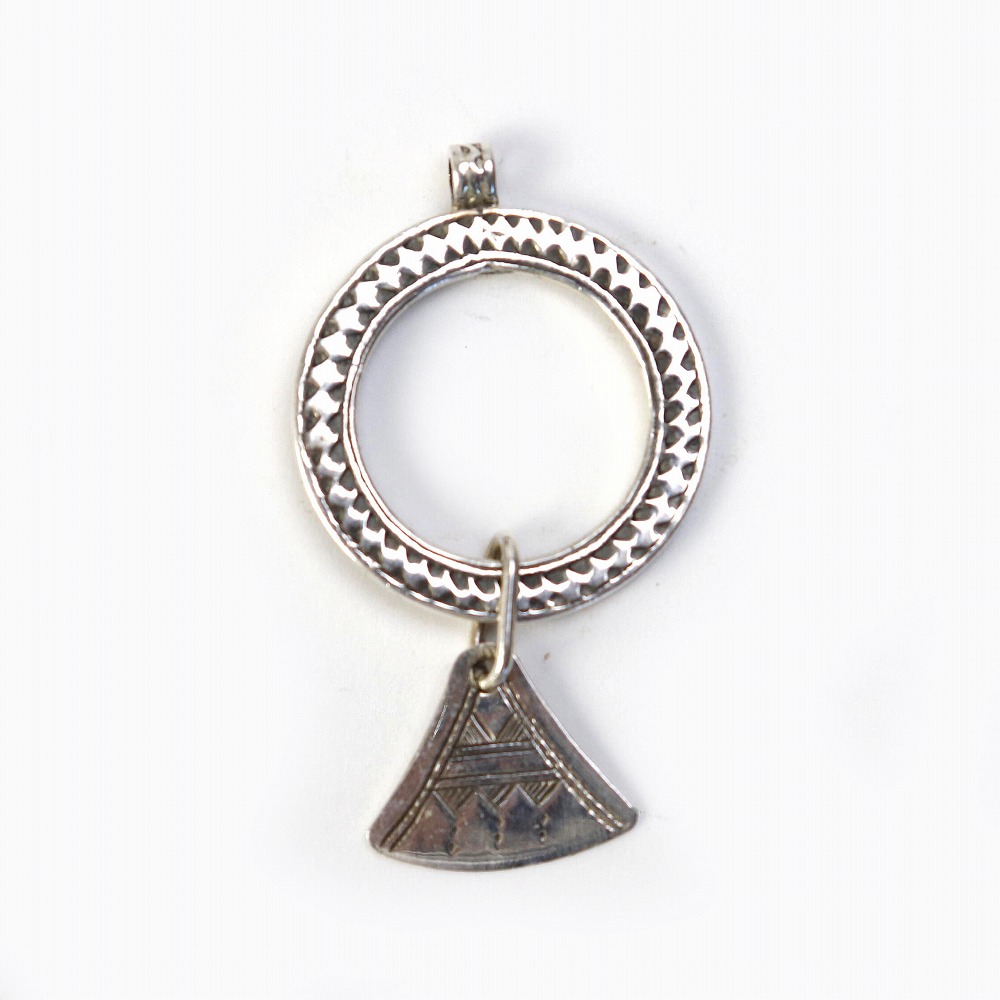 トゥアレグ シルバーペンダントトップ 一点物_2506