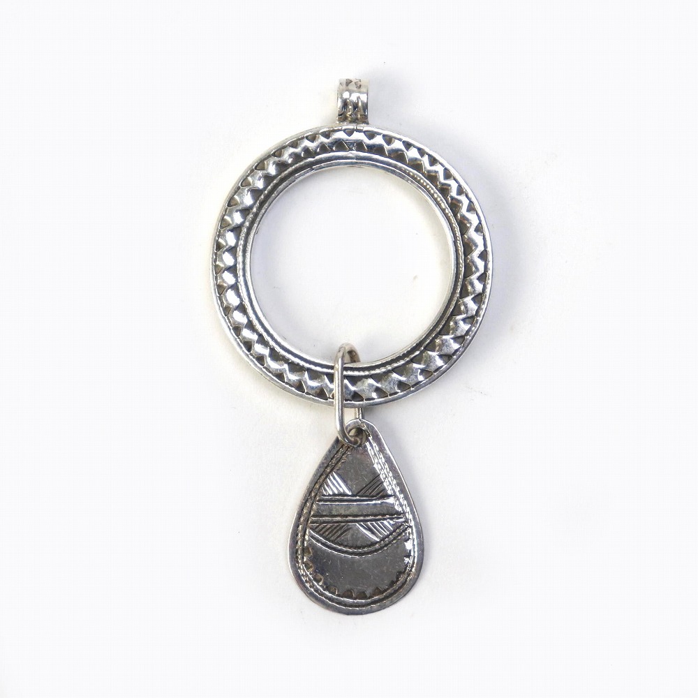 トゥアレグ シルバーペンダントトップ 一点物_2509