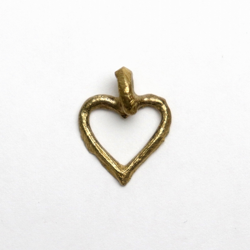 ガーナアシャンティ真鍮ペンダントヘッド AKOMA