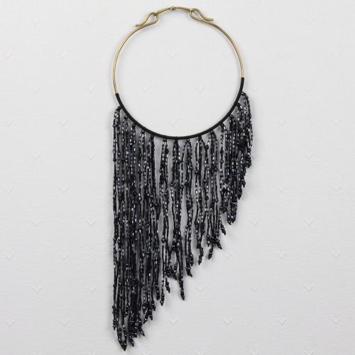 タマカリ YAPA金属首輪ファンタジー多列ネックレス　一点物