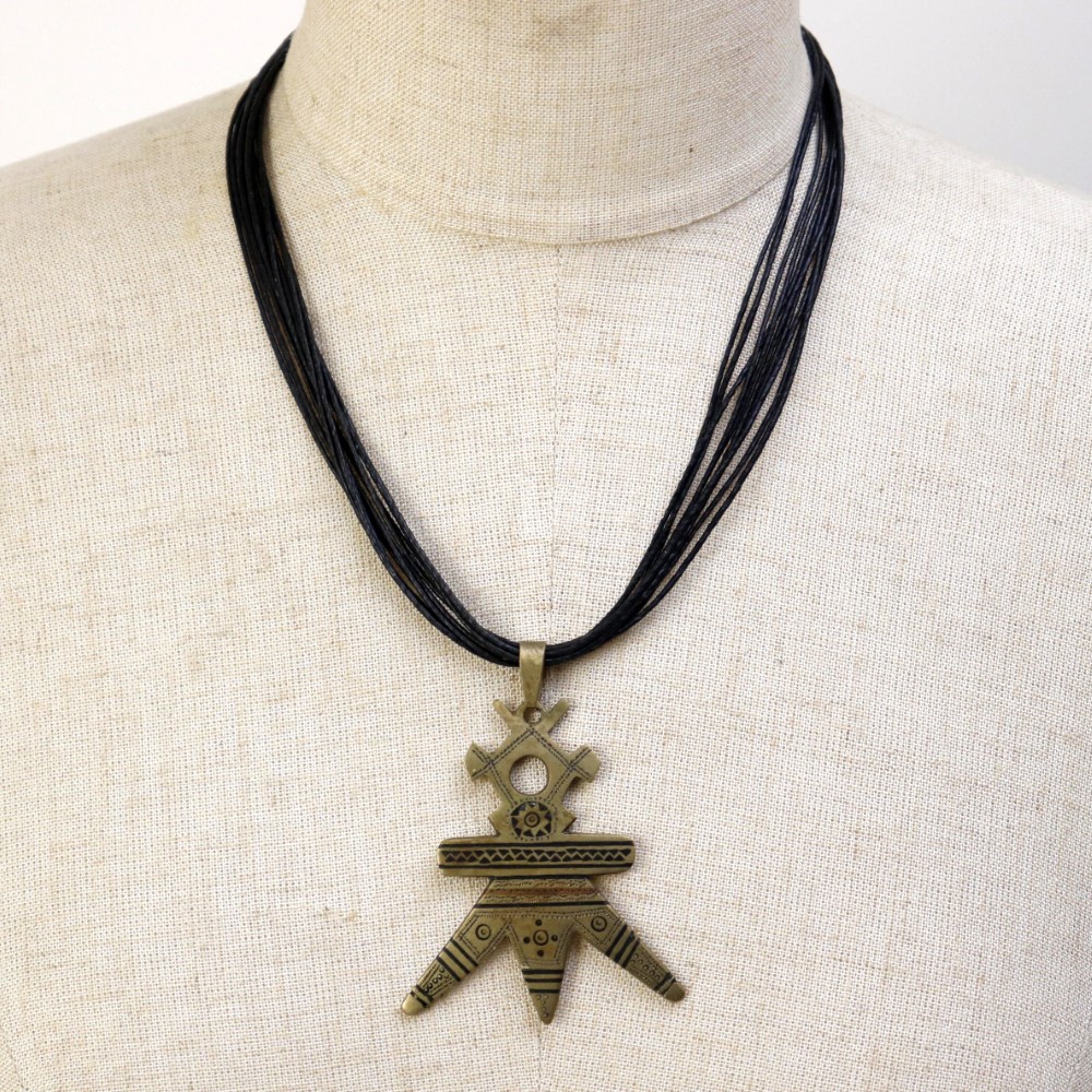 トゥアレグ真鍮ネックレス