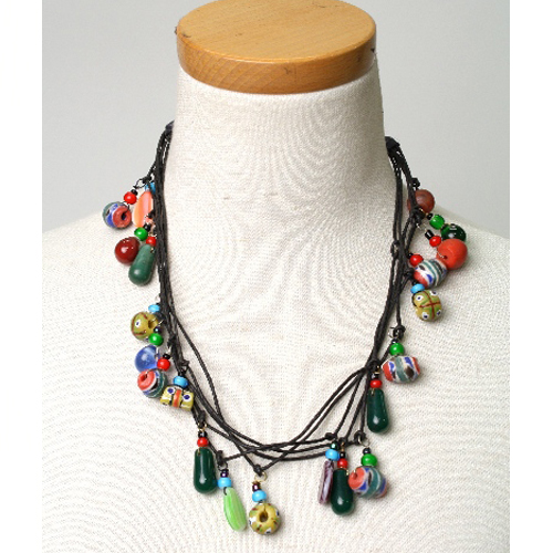 革ひも(5)いろいろヘッドネックレス\4800→\3800