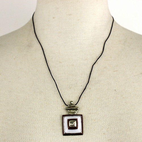 トゥアレグ風ネックレス 中 001 一点もの