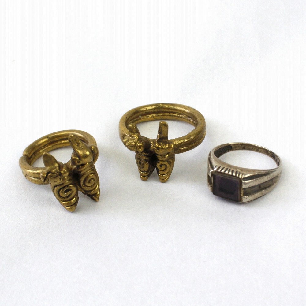 トゥアレグニッケル指輪 07 -08一点物