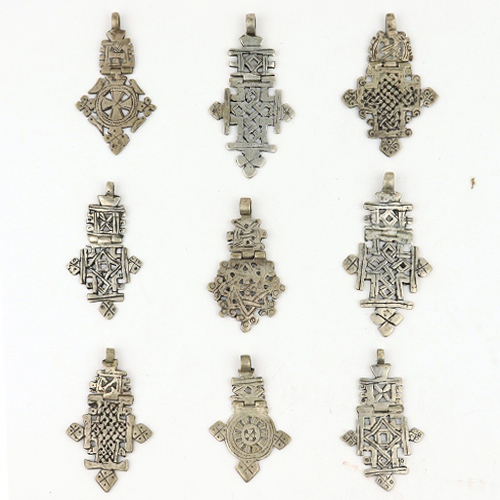 ニッケルエチオピアクロス　大　折れ型