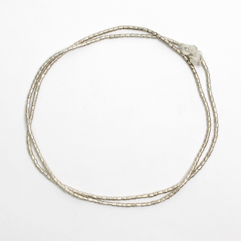 エチオピアショートカットビーズ 白