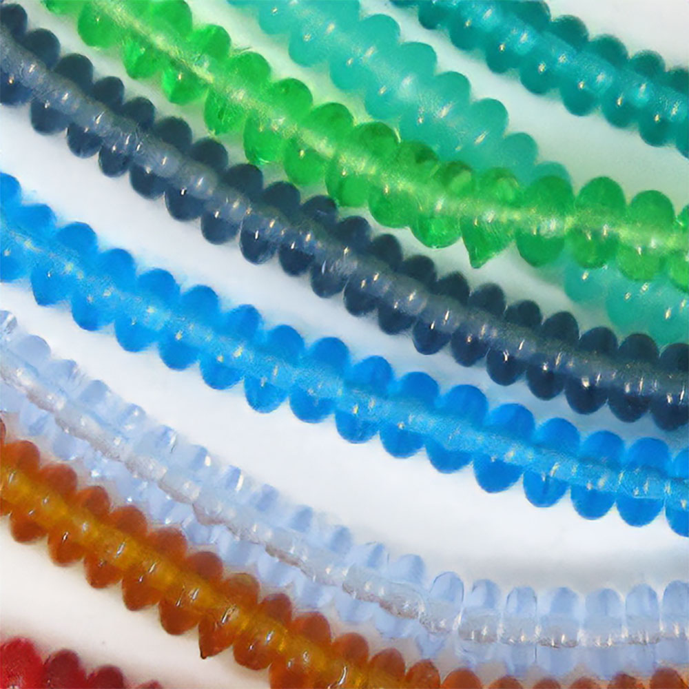 #627クリアガラスビーズ4mm 1連