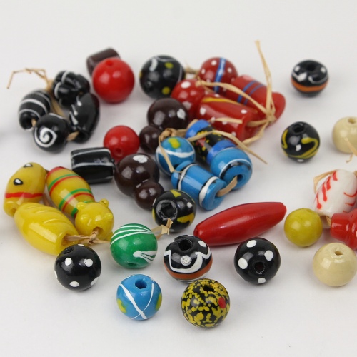 プラスチックビーズ大 アソート