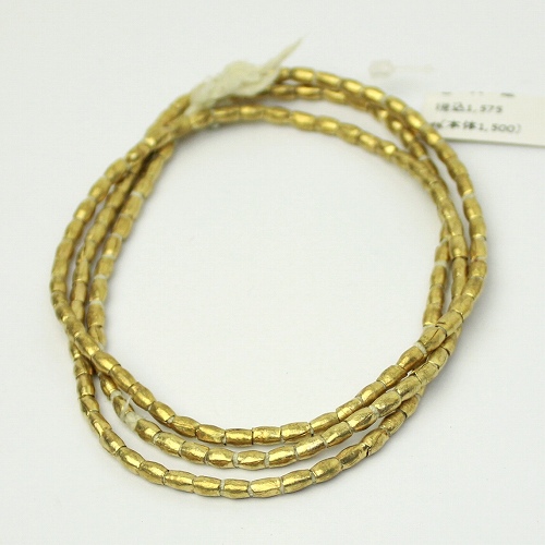 真鍮ドラムタイプ ビーズ 連