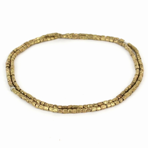 JIMAジンマ溝付ニッケルビーズ 真鍮