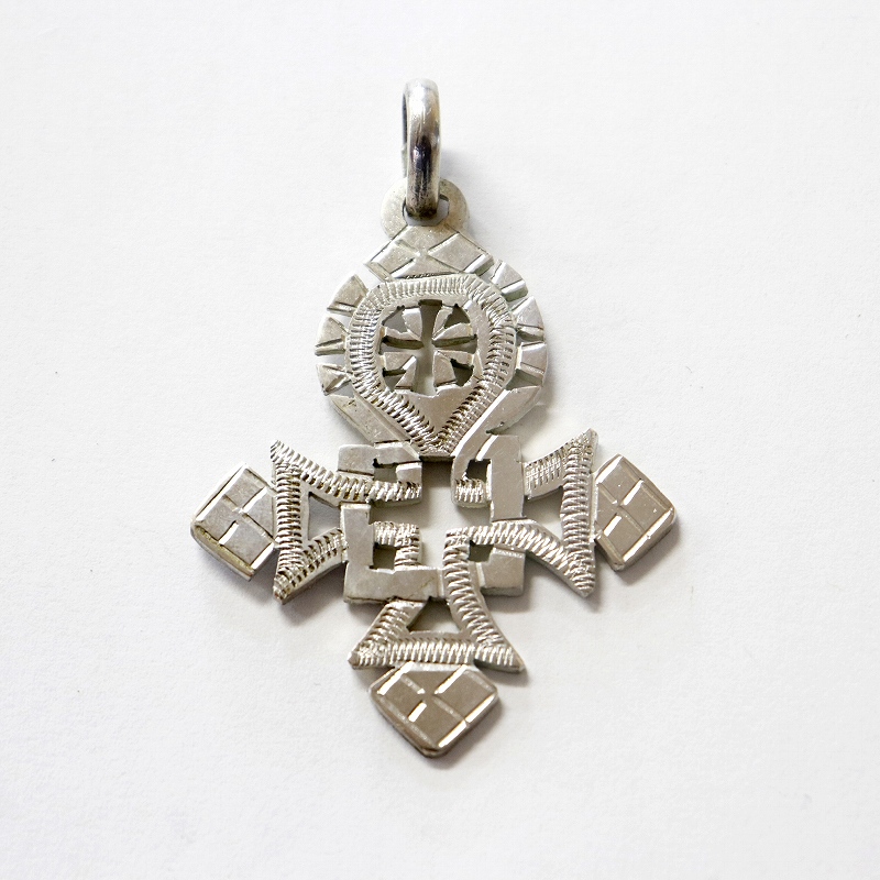 シルバーエチオピアクロス 新 一点物