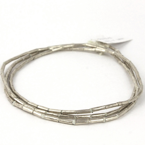 金属ビーズ TUBLER 白