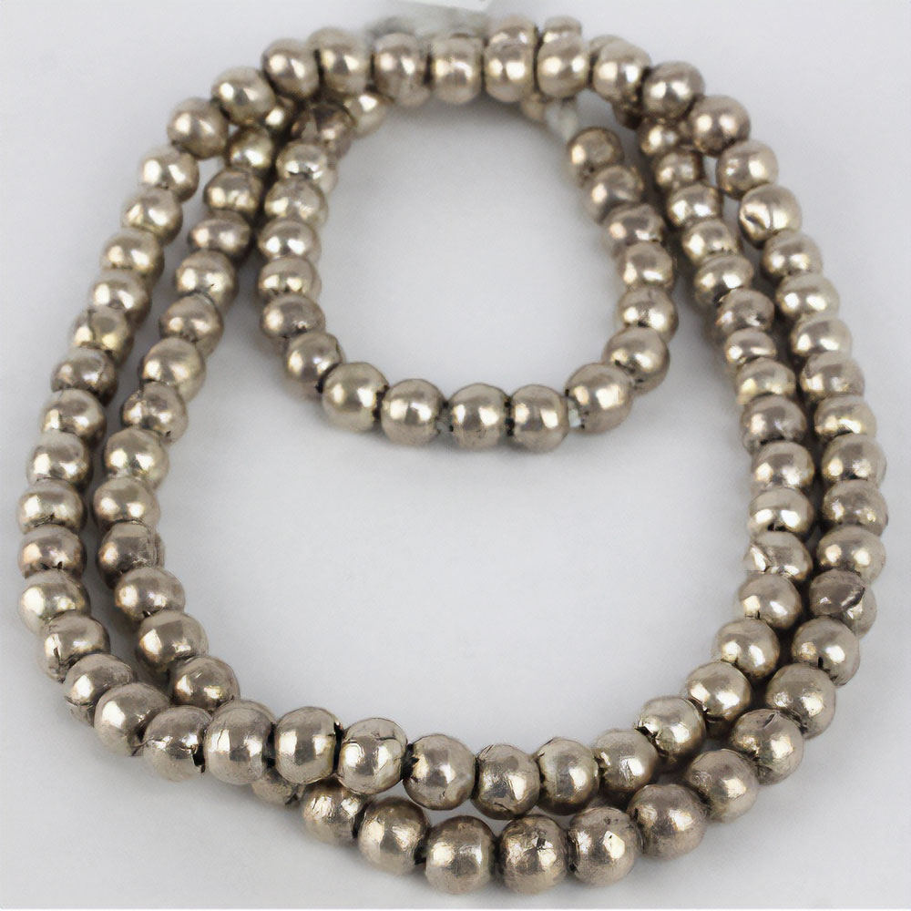 金属ビーズ 丸ニッケル 大