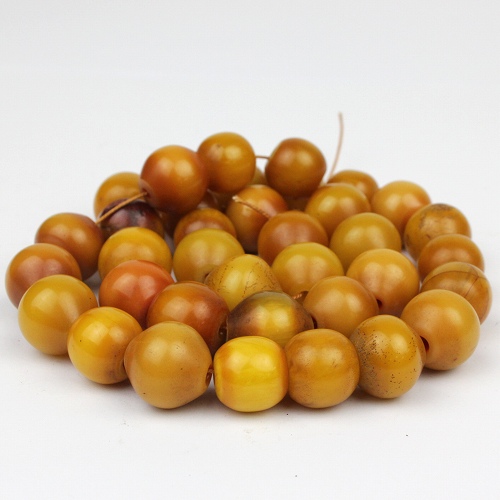 黄色アンバー丸(バラ)