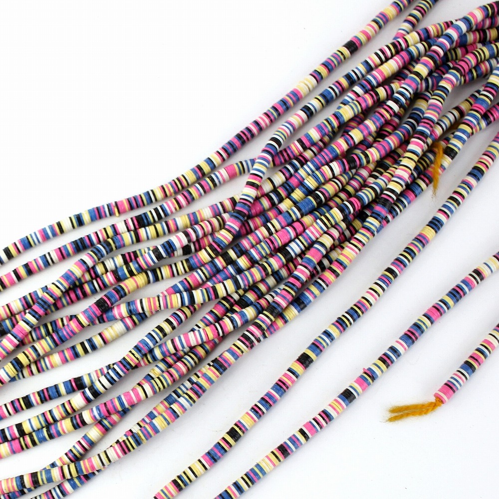 ココビーズ(小) 連 _03 ピンクxクリームMIX