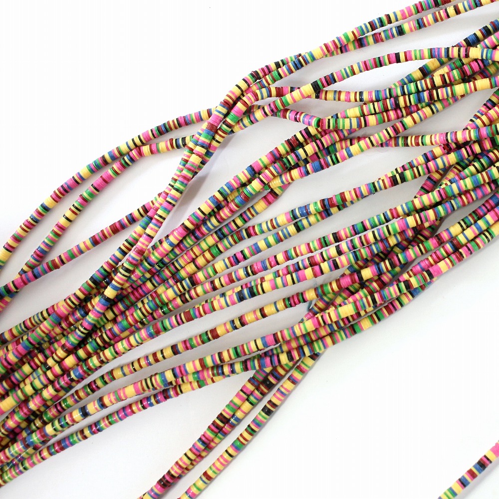 ココビーズ(極小) 連 _06 ピンクxクリームMIX