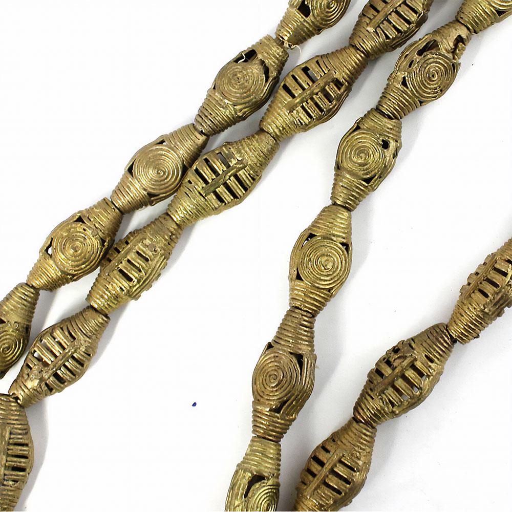 真鍮ビーズ(小) 連 _02 柄アソート