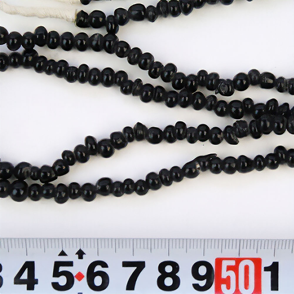 タンバ黒ビーズ中