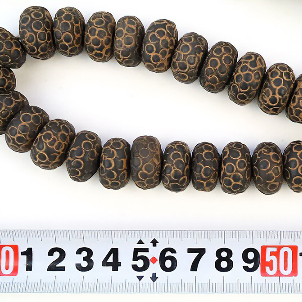 テラコッタビーズ大玉 一連