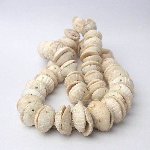 トゥアレグ貝ビーズ 大  一点物