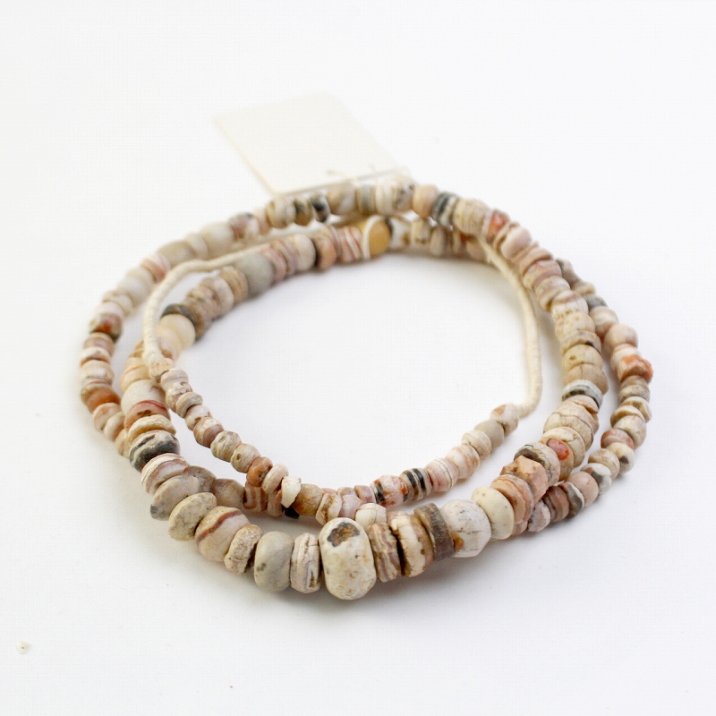 発掘石ビーズ 小 一点物01