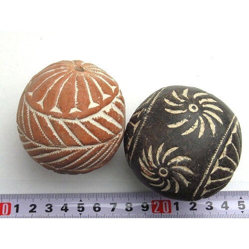 素焼きボール(特大) バラ