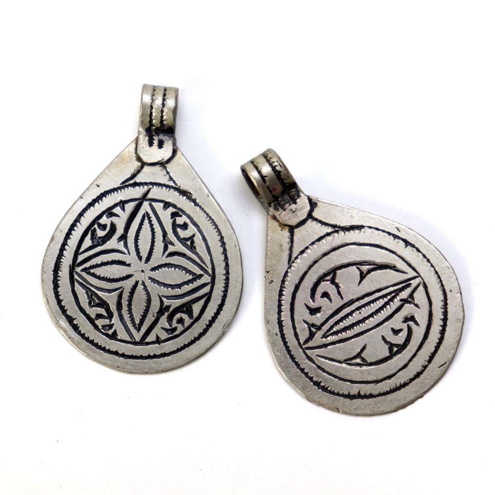 ベルベルシルバーペンダントヘッド