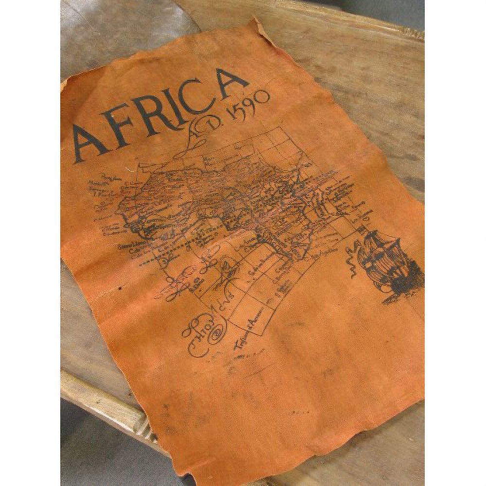 バーククロス アフリカ地図