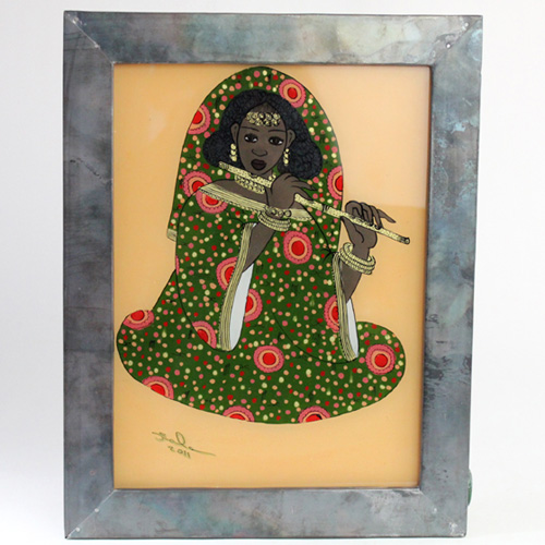 ガラス絵 30X40 A007 一点もの