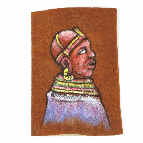 バーククロスペイント グリーティングカード 1605