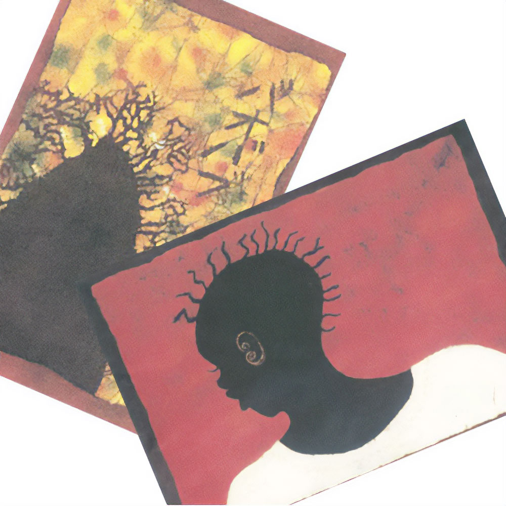 アフリカバティック/写真ポストカード 08-14