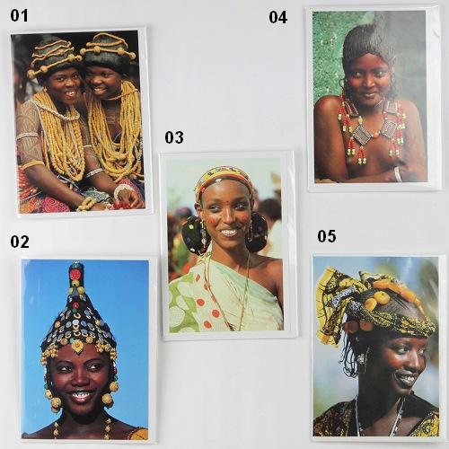 アフリカの女 カード