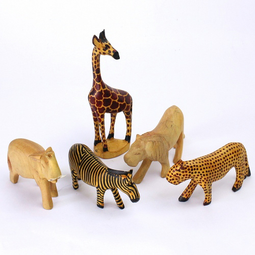 木彫り動物  M