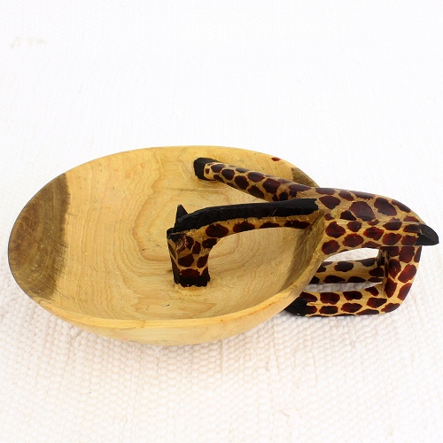 動物木皿 S キリン