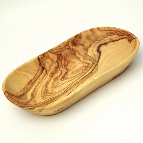 オリーブ木 バター皿 ノーマル