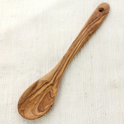 オリーブ木 スプーン 大