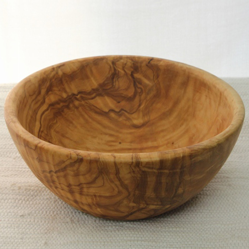 オリーブ木製ボウル 24CM