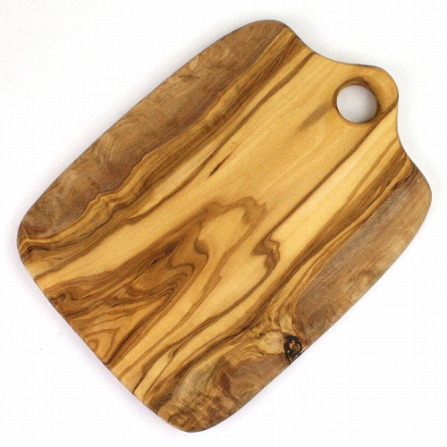 オリーブ木 まな板(カッティングボード)四角 柄なし 大