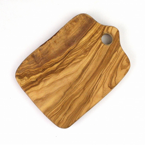 オリーブ木 まな板(カッティングボード)四角 柄なし 小